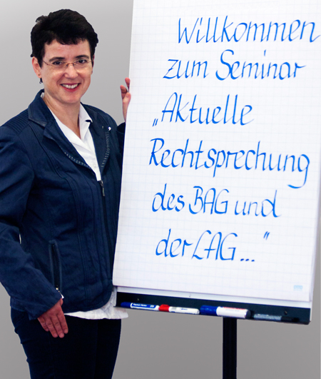 Susanne Gliech am Flipchart